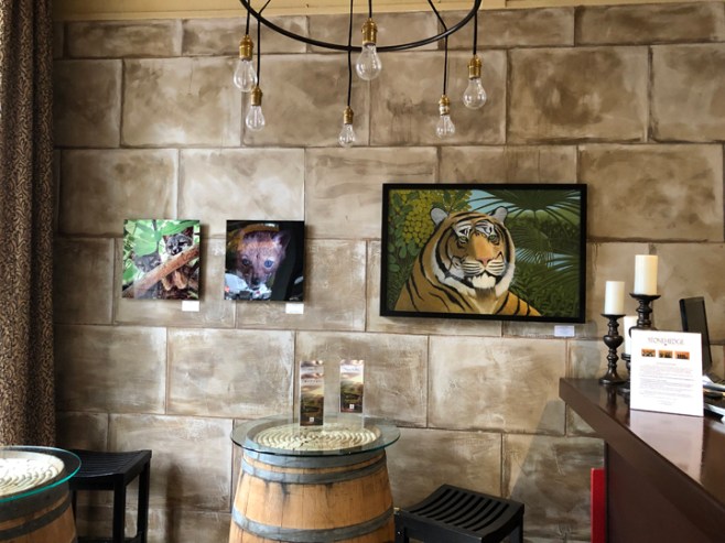 Paintings of Frank Trozzo, Photos by John Comisky at Stonehedge Winery February to March 15th, 2019